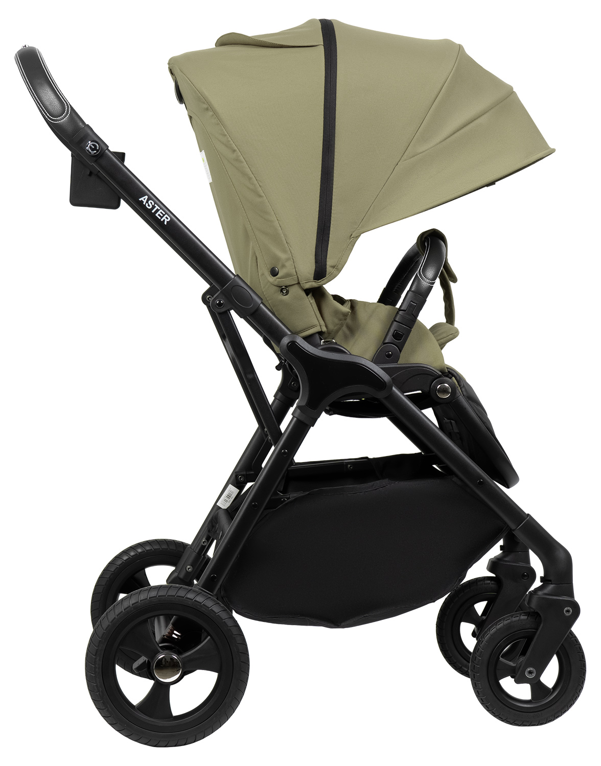 Коляска прогулочная Aimile Астра / Aster хаки - фото 10