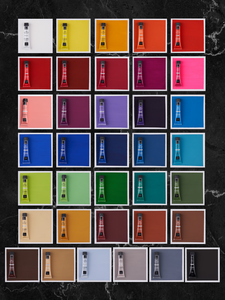 Краски гуашь Малевичъ 6 цв. - фото 3