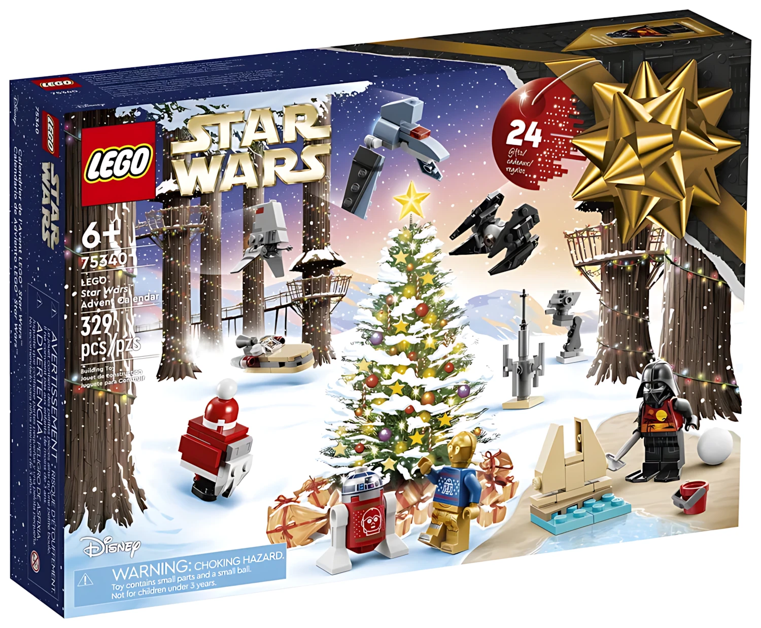 Изображение товара Конструктор LEGO Star Wars 75340 Адвент-Календарь 2022, 329 деталей
