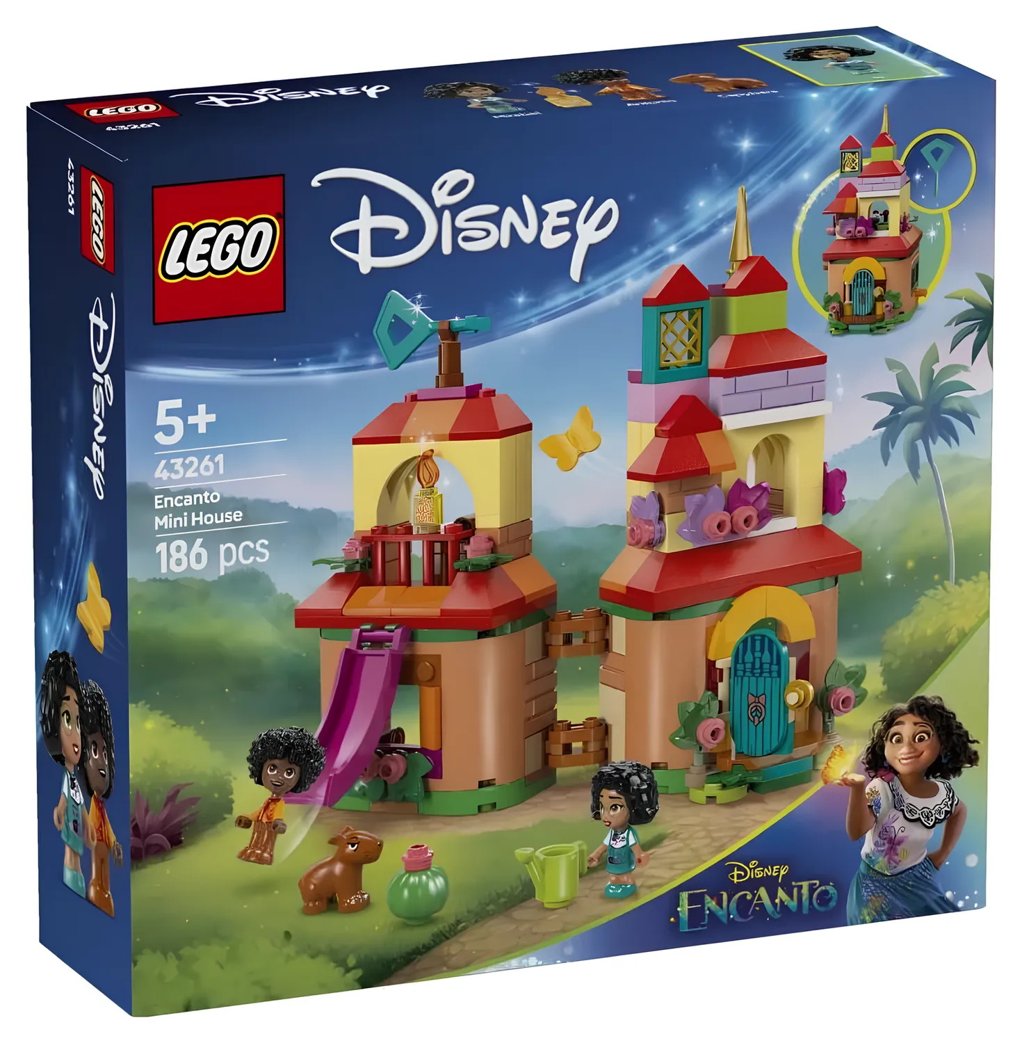 Изображение товара Конструктор LEGO Disney Princess Our Magical Encanto — минидом, 186 деталей