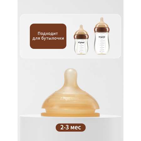 Соска thyseed Anti-Colic силикон (медленный поток)