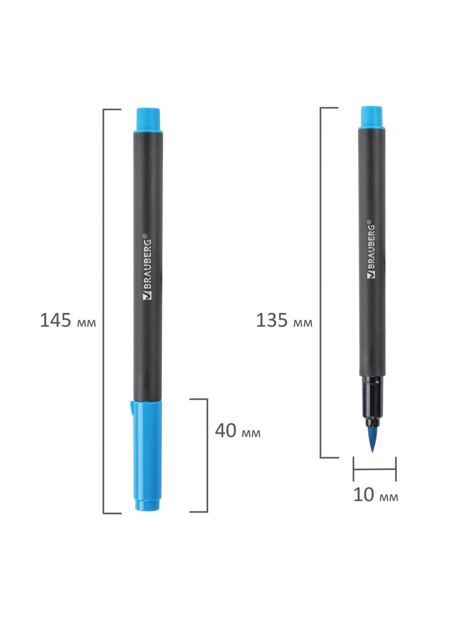 Фломастеры Brauberg 12 цв. - фото 12