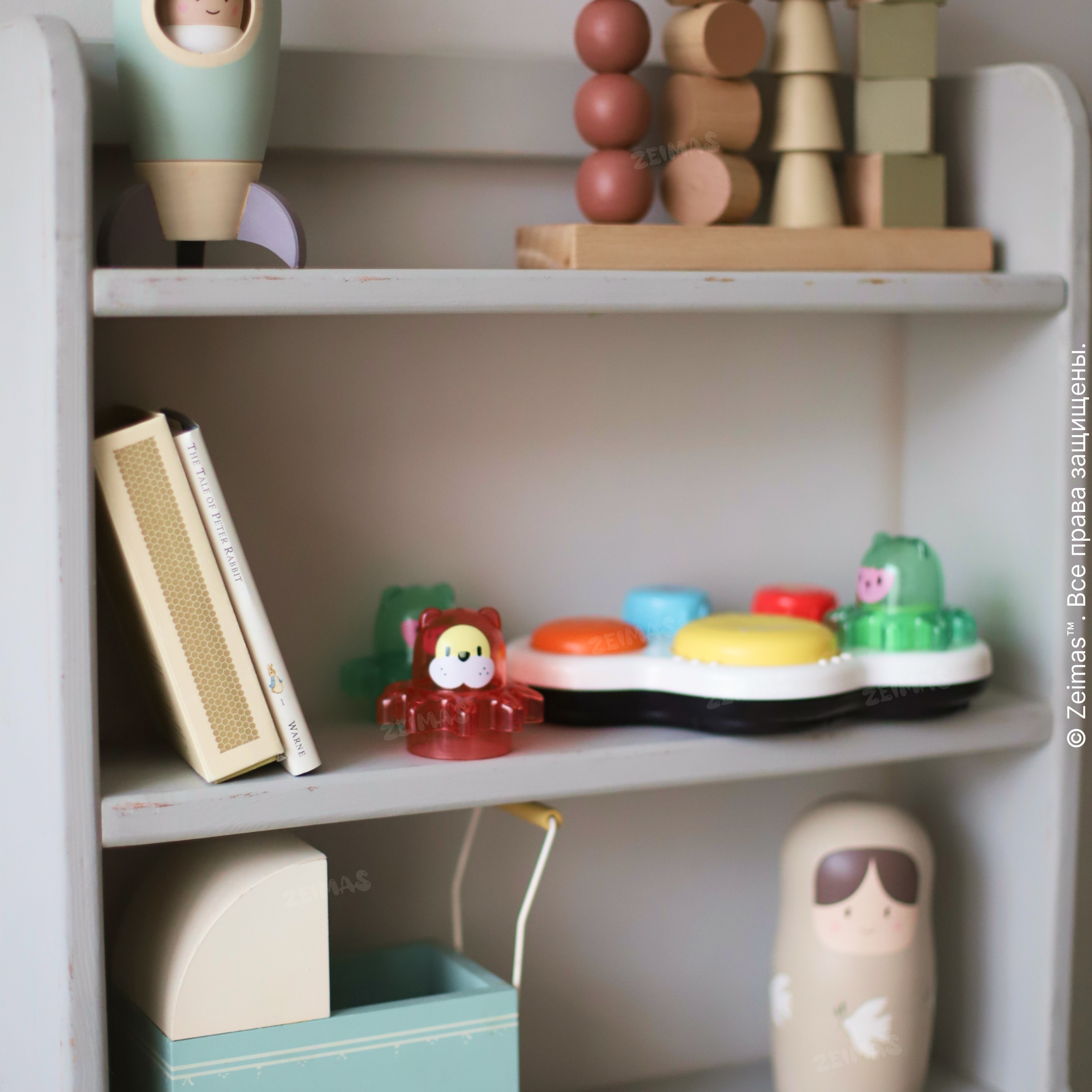 Игрушка Zeimas развивающий центр Барабан Мишки в ассортименте - фото 18