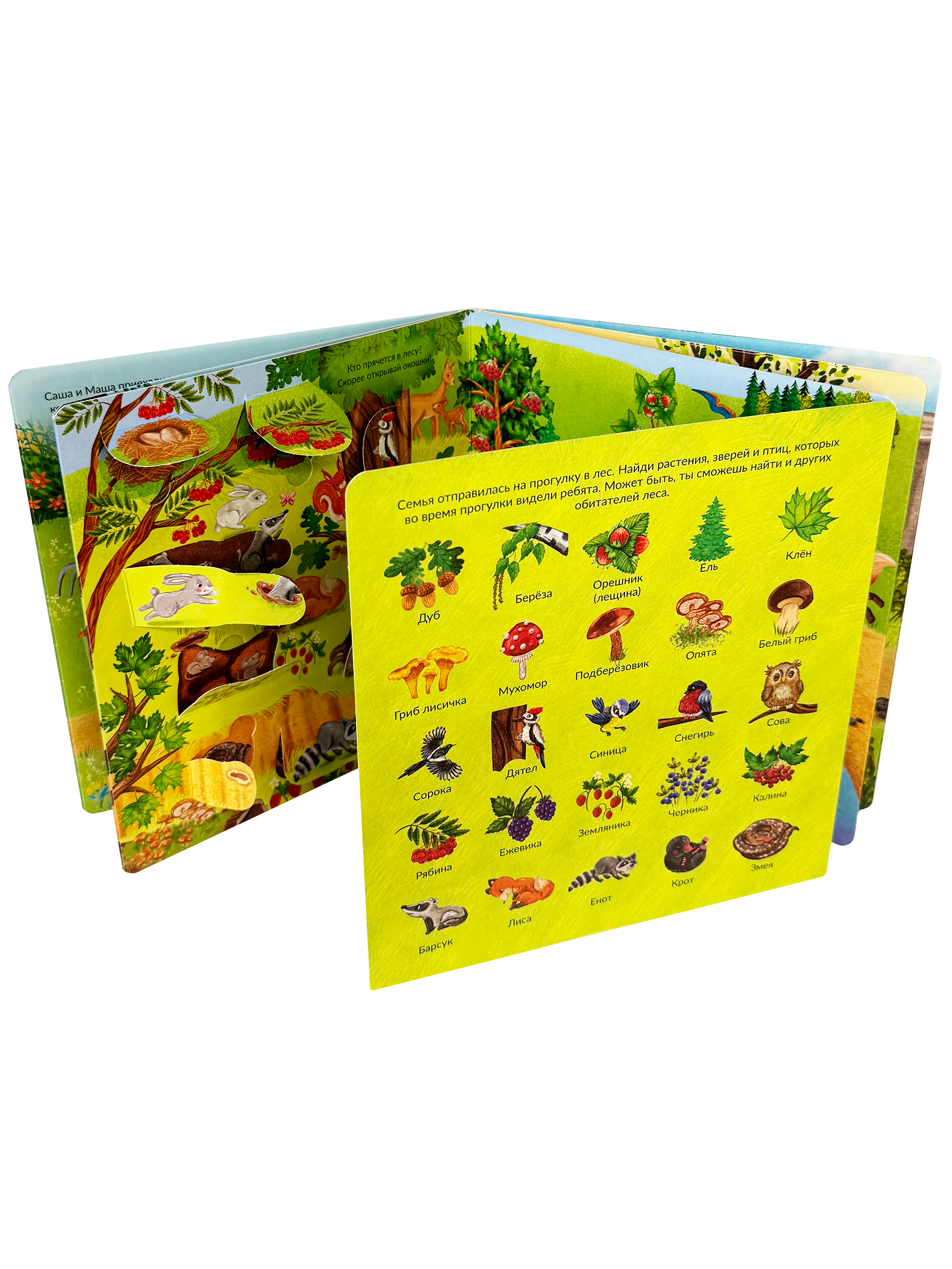 Книга с окошками Виммельбух БимБиМон Я еду за город - фото 10