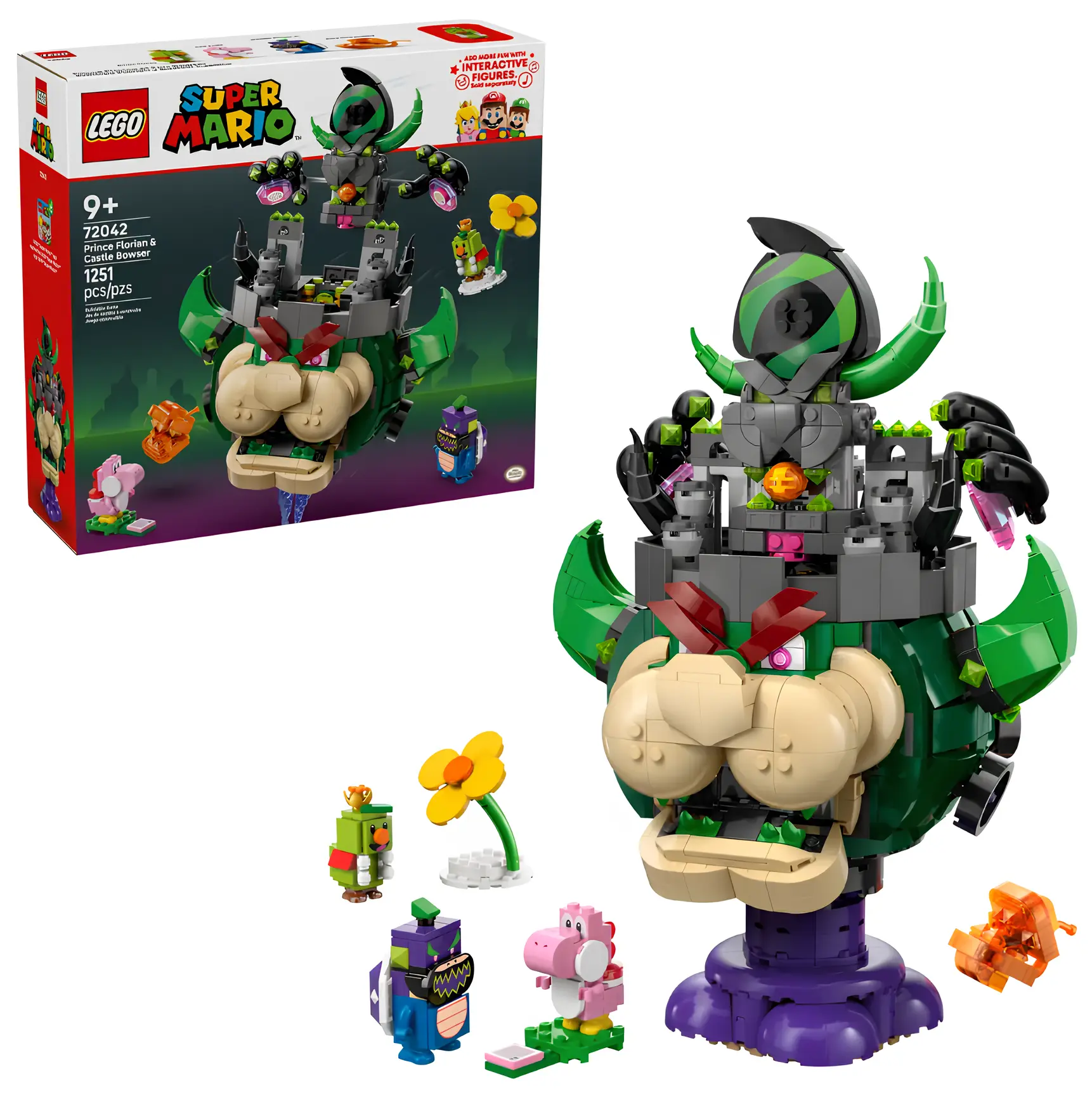 Изображение товара Конструктор LEGO Super Mario 72042 Принц Флориан и замок Баузер