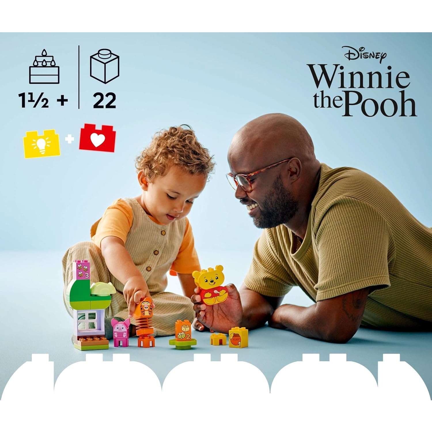 Конструктор LEGO DUPLO День рождения Винни Пуха 22 дет. - фото 6