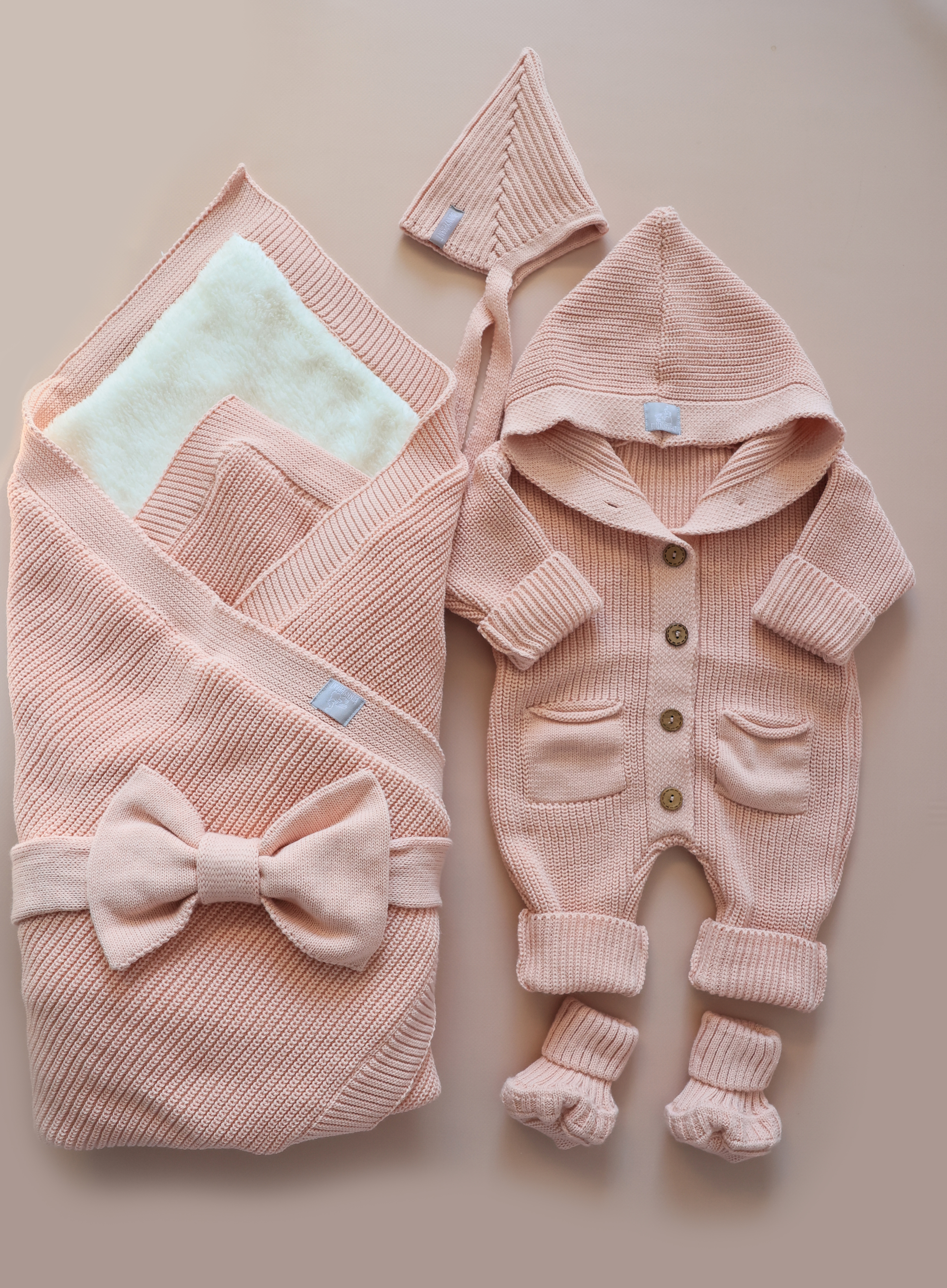 Комплект на выписку Bunnyphant 0367/пудровый - фото 1