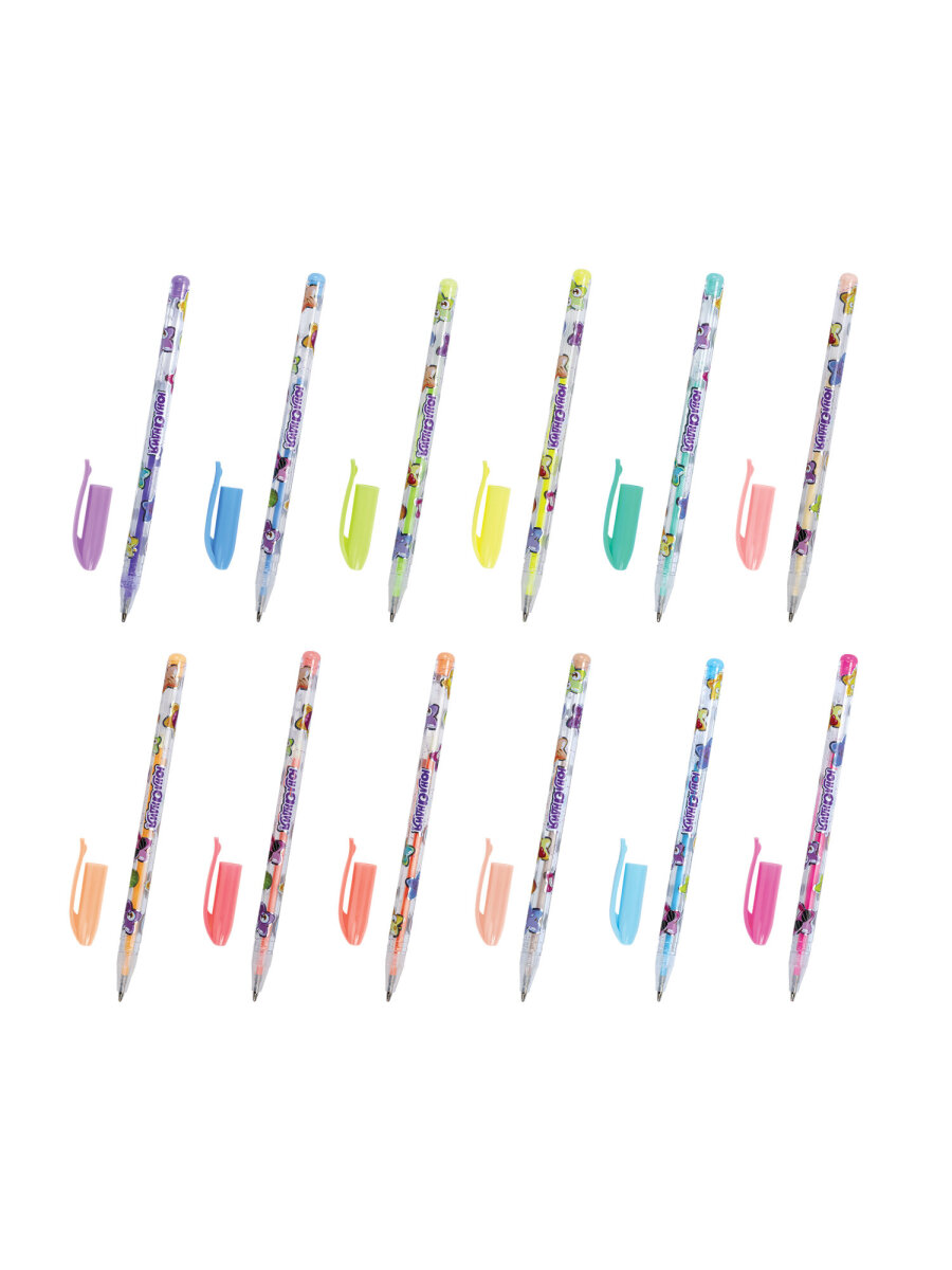 Ручка гелевая Юнландия 36 шт. - фото 4