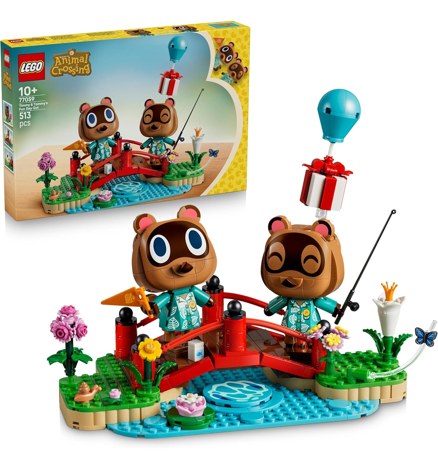Конструктор LEGO Disney Весёлый день Тимми и Томми 513 дет. - фото 1