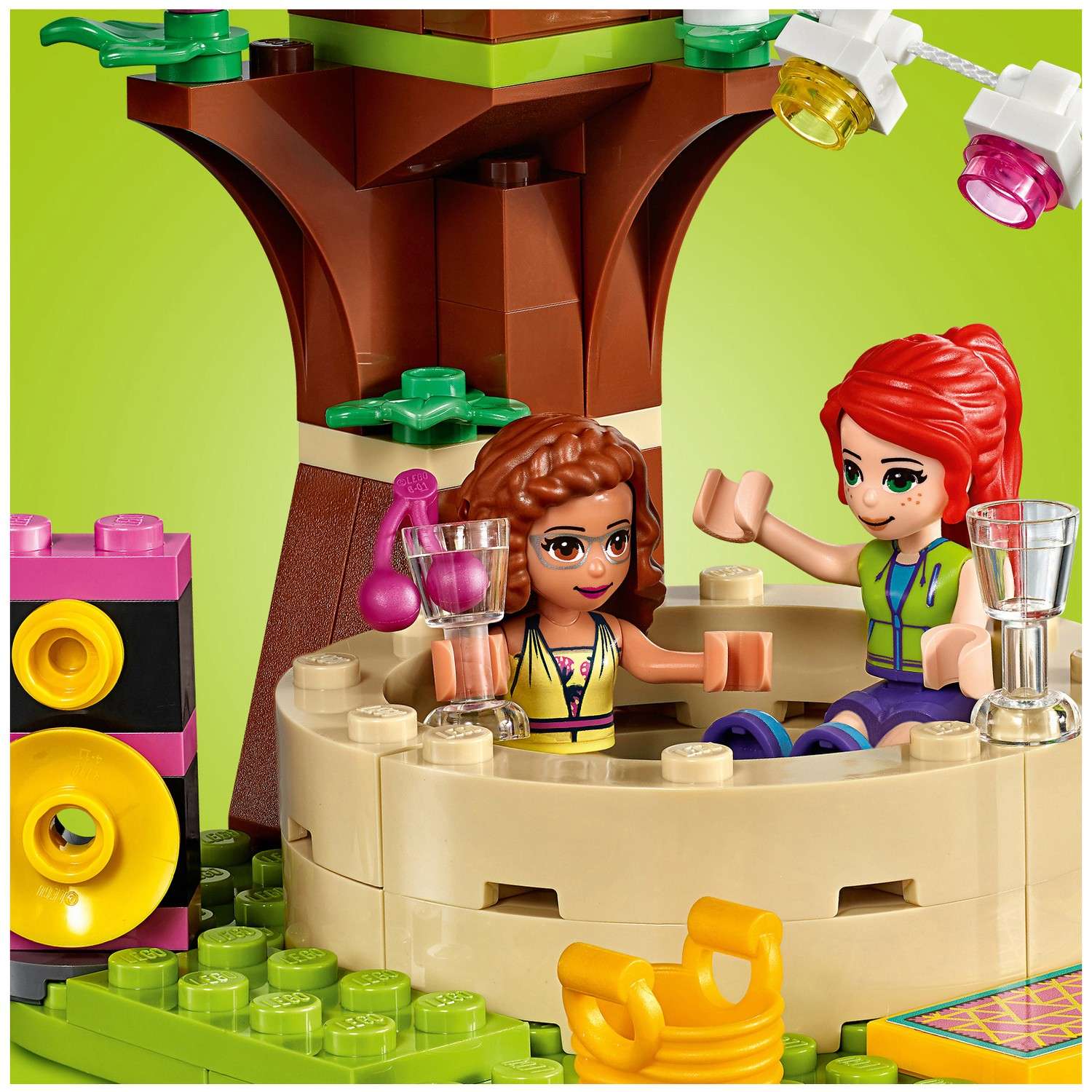 Конструктор LEGO Friends Роскошный отдых на природе блочный - фото 15