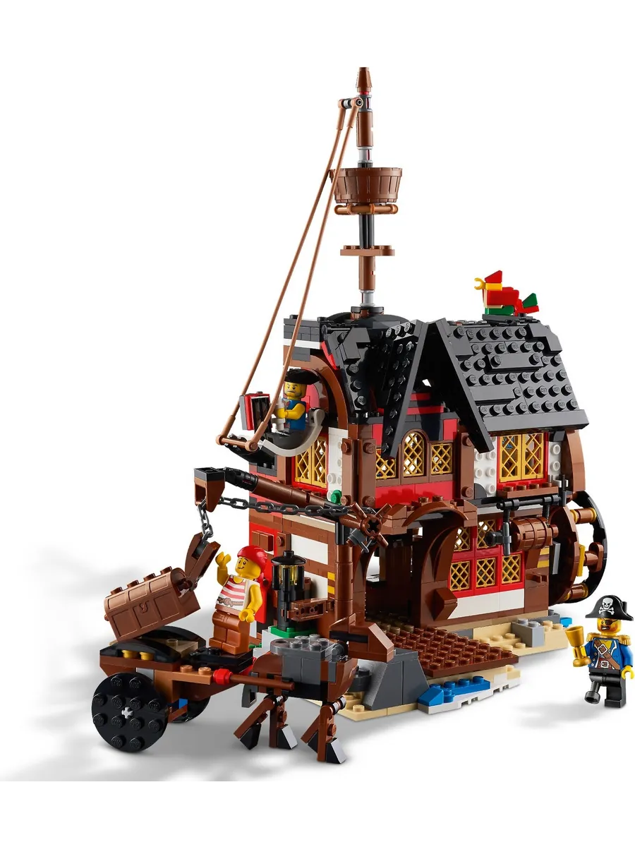 Конструктор LEGO Creator Пиратский корабль 1260 дет. - фото 8
