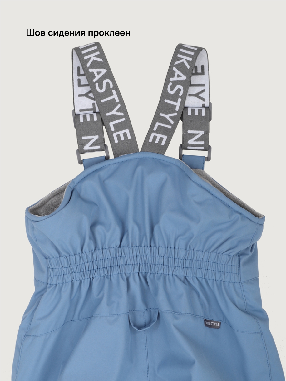 Куртка и полукомбинезон NIKASTYLE 7з0225 джинс - фото 14
