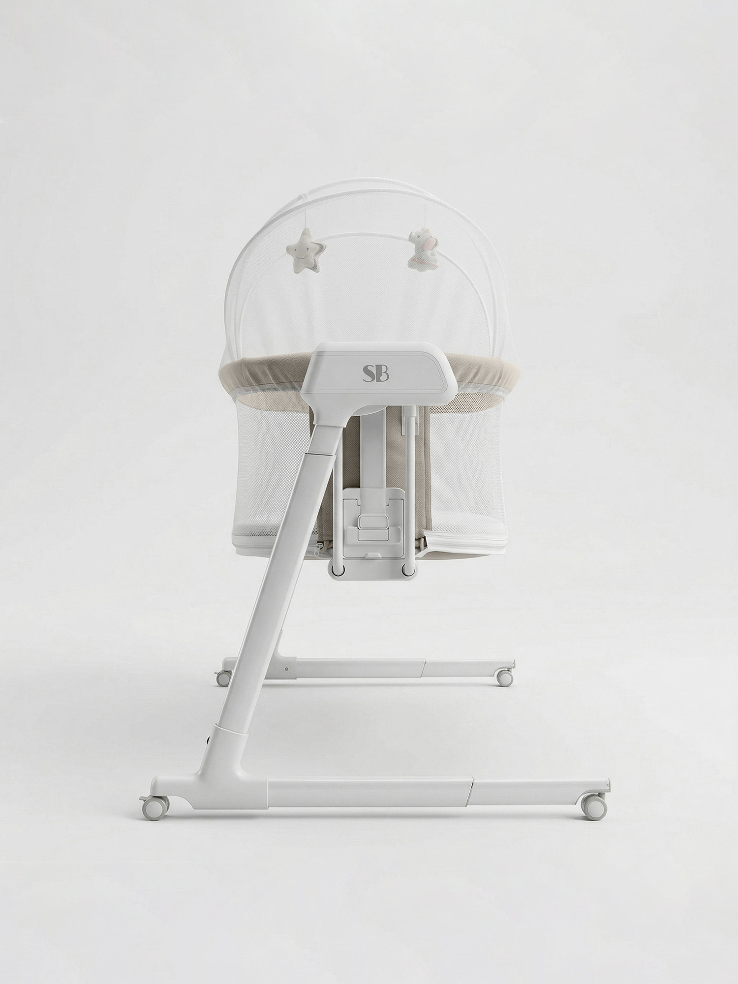 Колыбель Sweet Baby Comfort белая/ бежевая бежевый - фото 5