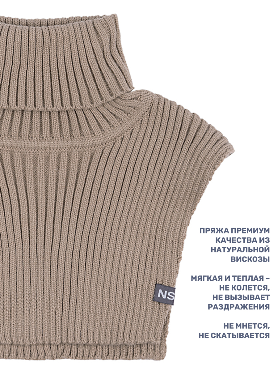 Манишка NIKASTYLE 17з16824 беж - фото 3