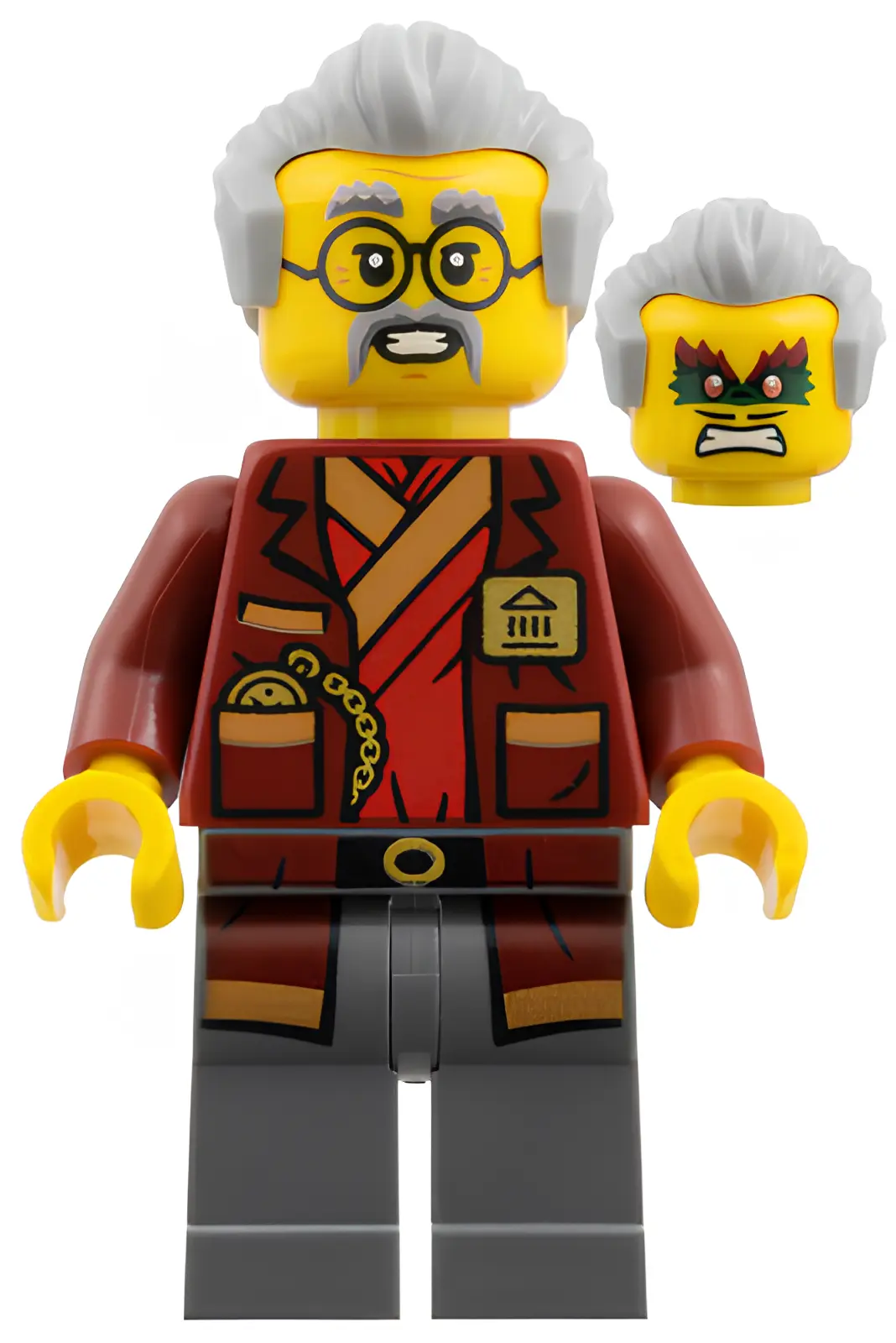 Изображение товара Минифигурка LEGO Ninjago Dr. Sanders Saunders с маскировкой Крукса Изображение товара Минифигурка LEGO Ninjago Dr. Sanders Saunders с маскировкой Крукса
