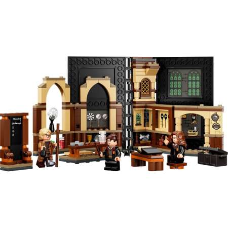 Конструктор LEGO Harry Potter Учёба в Хогвартсе Урок защиты блочный