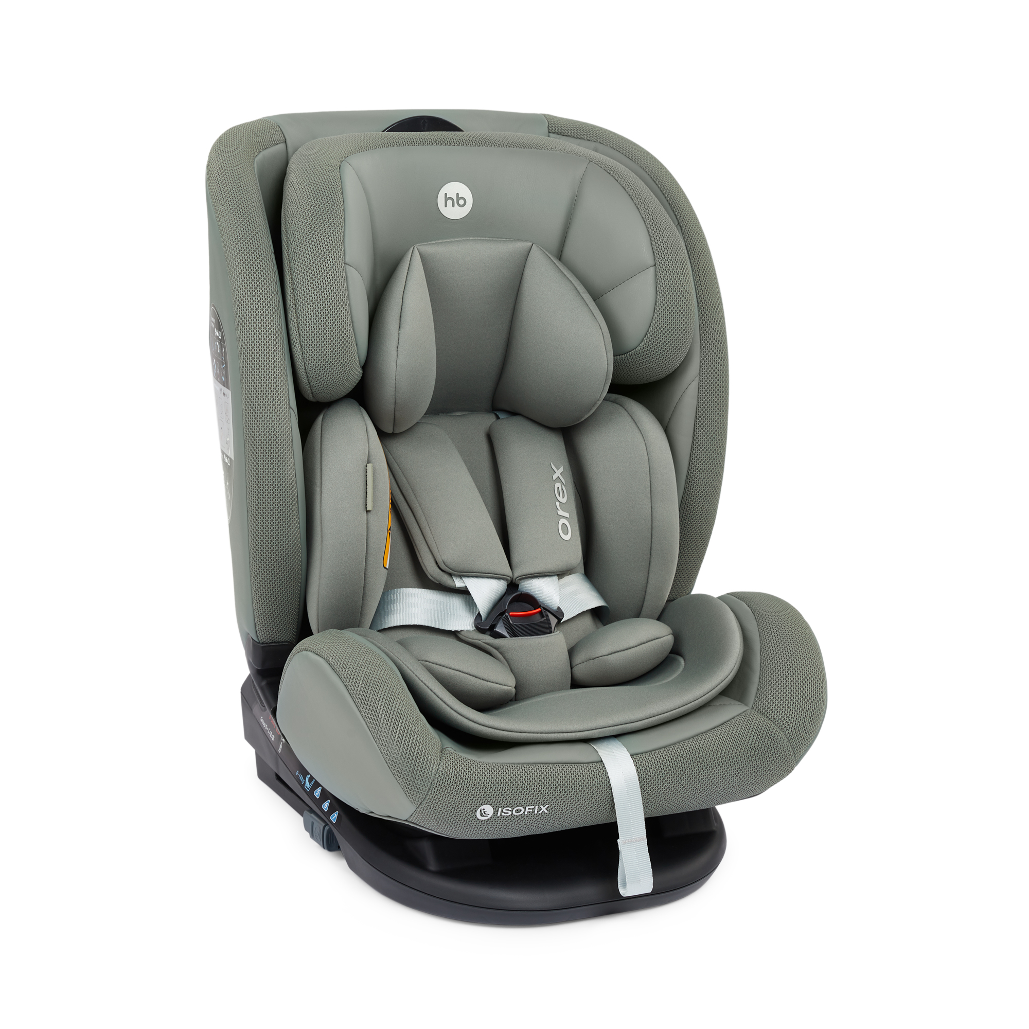 Автокресло Happy Baby Orex Isofix 0+/1/2/3 (0-36 кг) - фото 19