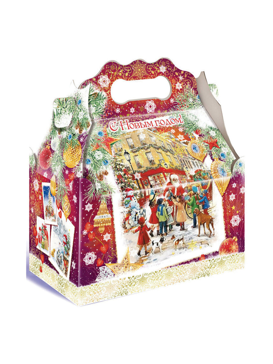 Сладкий новогодний подарок МосУпак бокс для детей 2026 - фото 2