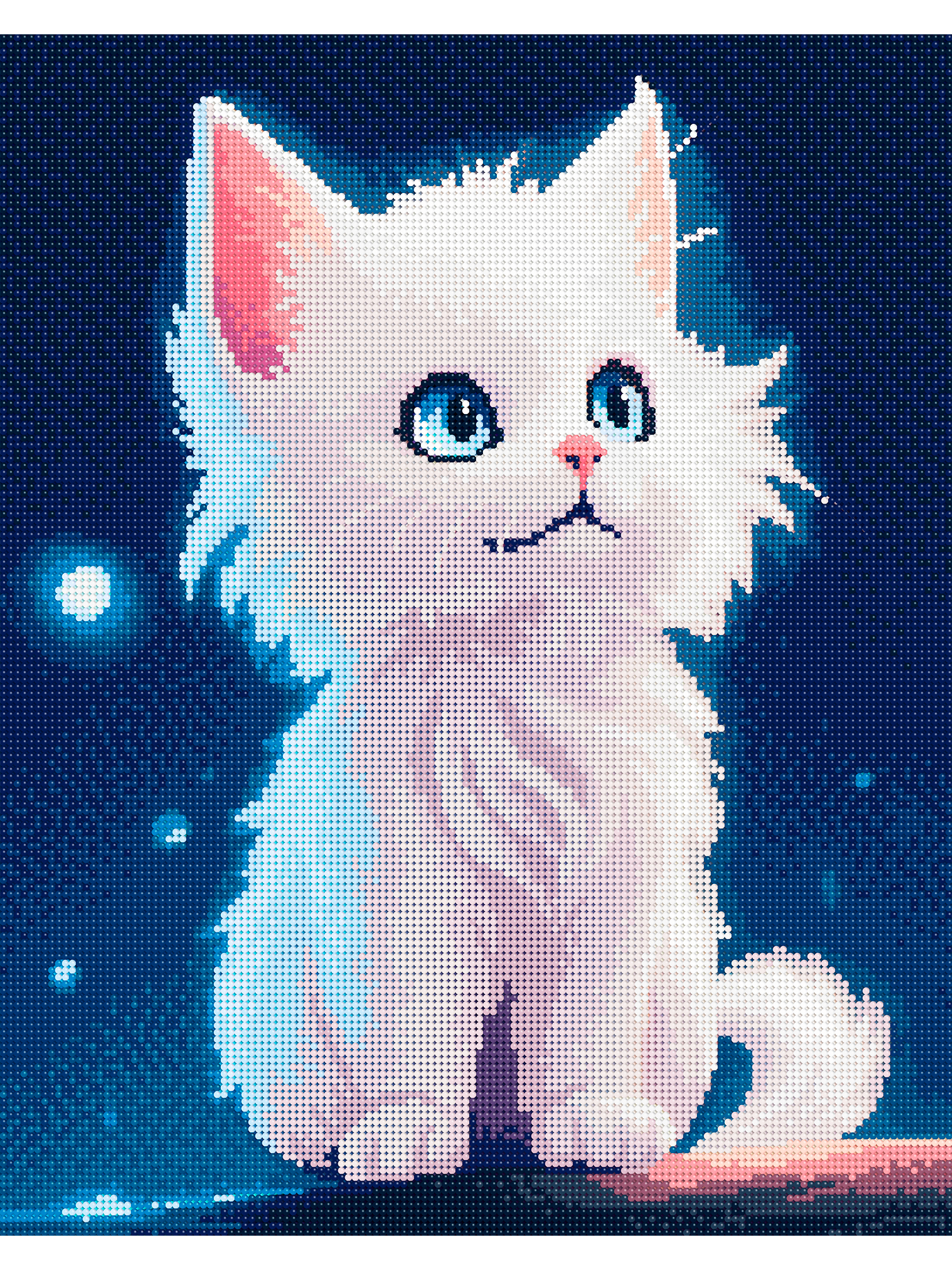 Алмазная мозаика Art on Canvas Котёнок - фото 2