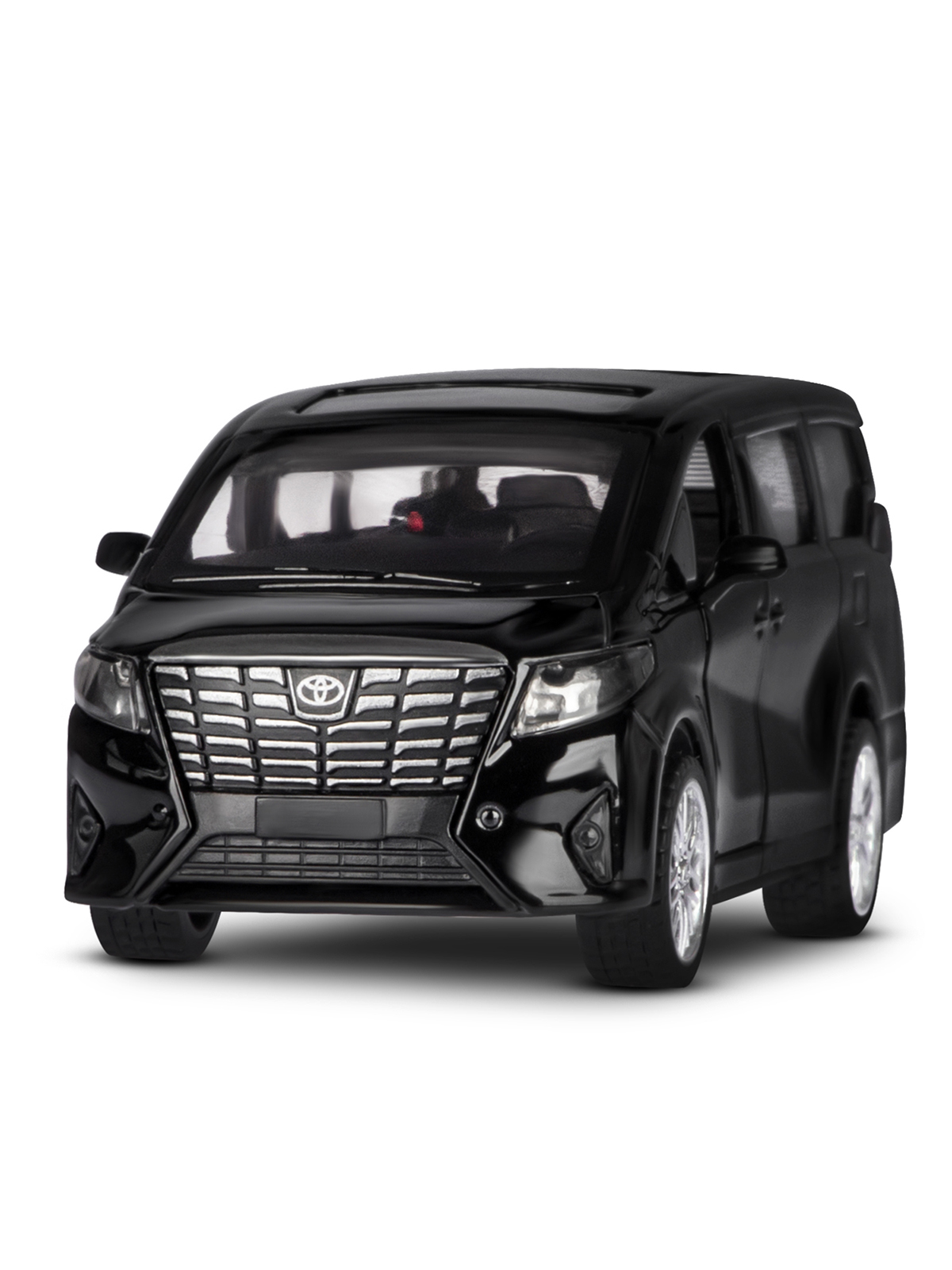 Автомобиль АВТОпанорама Toyota Alphard 1:43 JB1251594 - фото 10