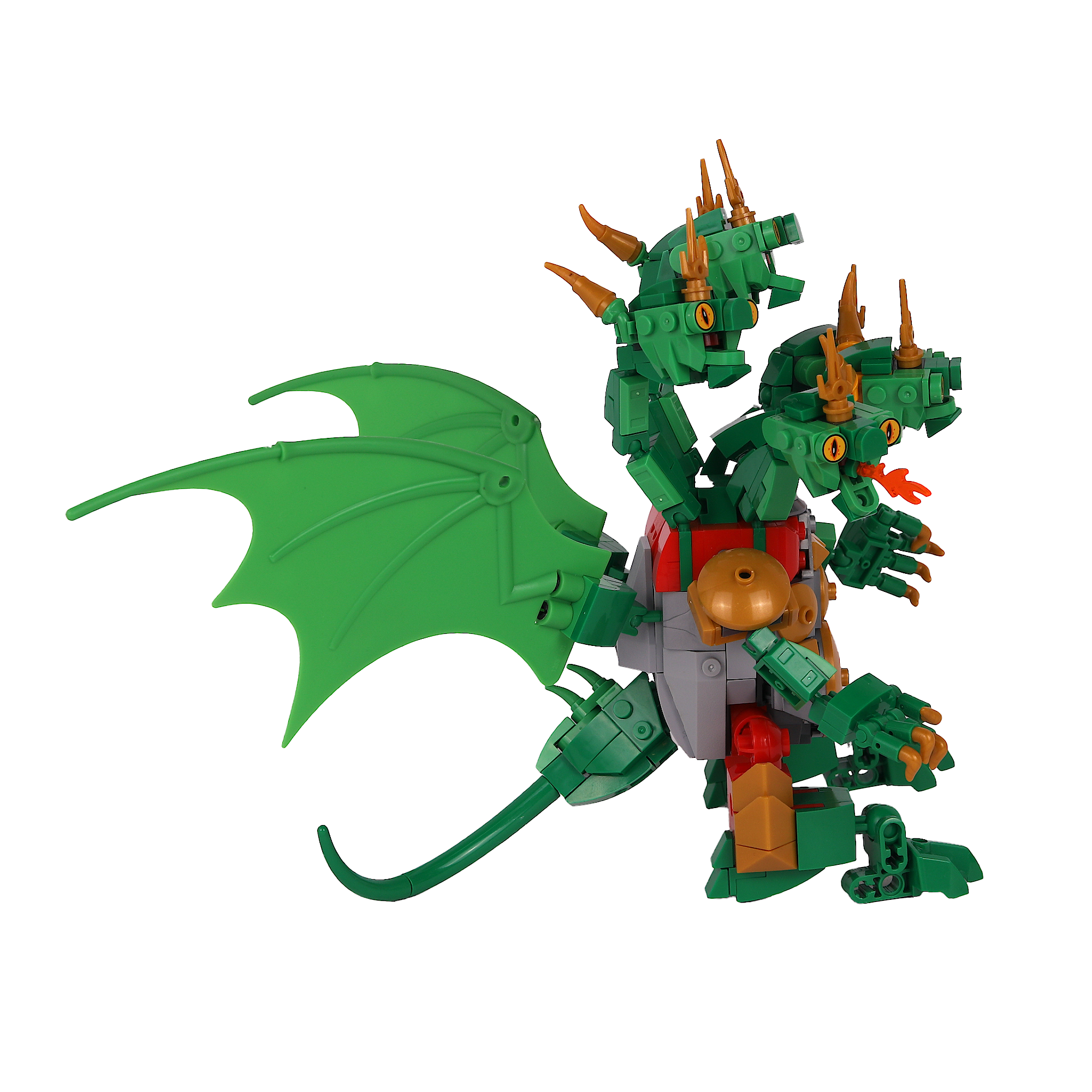 Конструктор brick labs Чудо-Юдо из сказки про Ивана 1319 дет. - фото 3