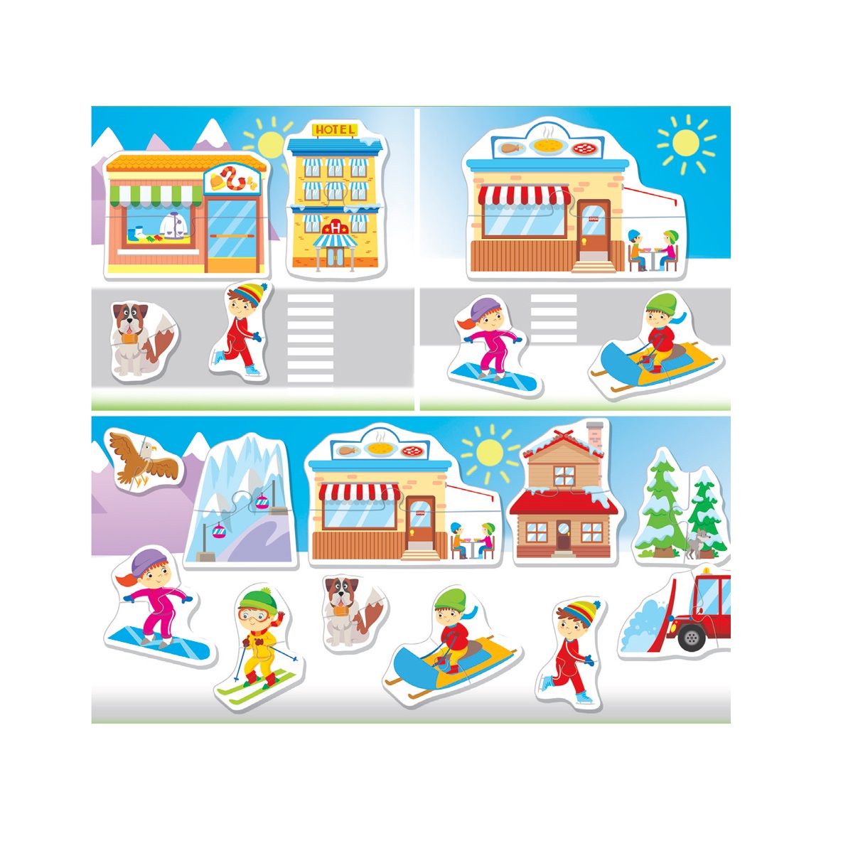 Настольная игра LISCIANI Пазл - фото 2
