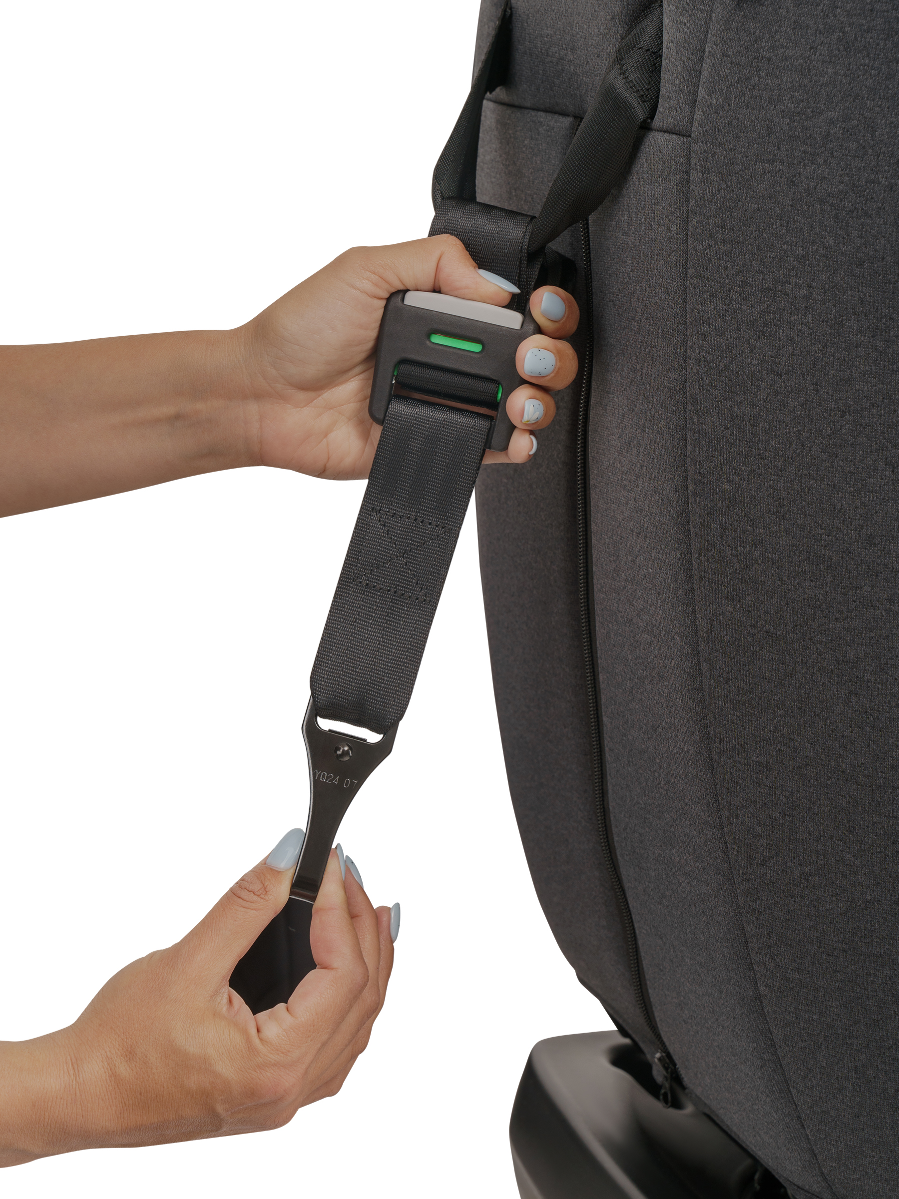 Автокресло Indigo Tourneo S Isofix 0+/1/2/3 (0-36 кг) серый - фото 33