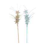 Ветка декоративная ё со звёздами в ассортименте