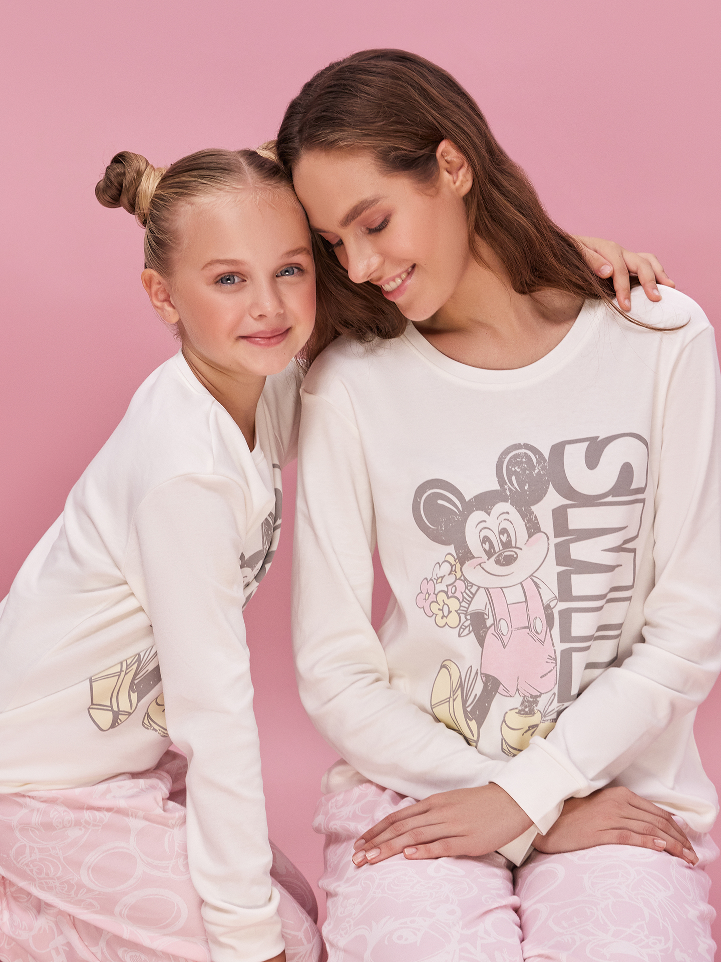 Пижама Mark Formelle (Марк Формэль) 567743/св.молочный +граффити на розовом - фото 9