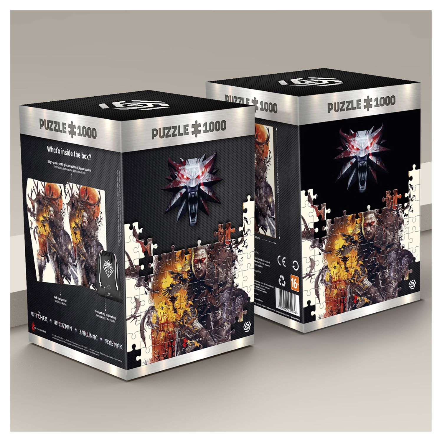 Пазл Good Loot The Witcher Monsters - 1000 эл классический - фото 5