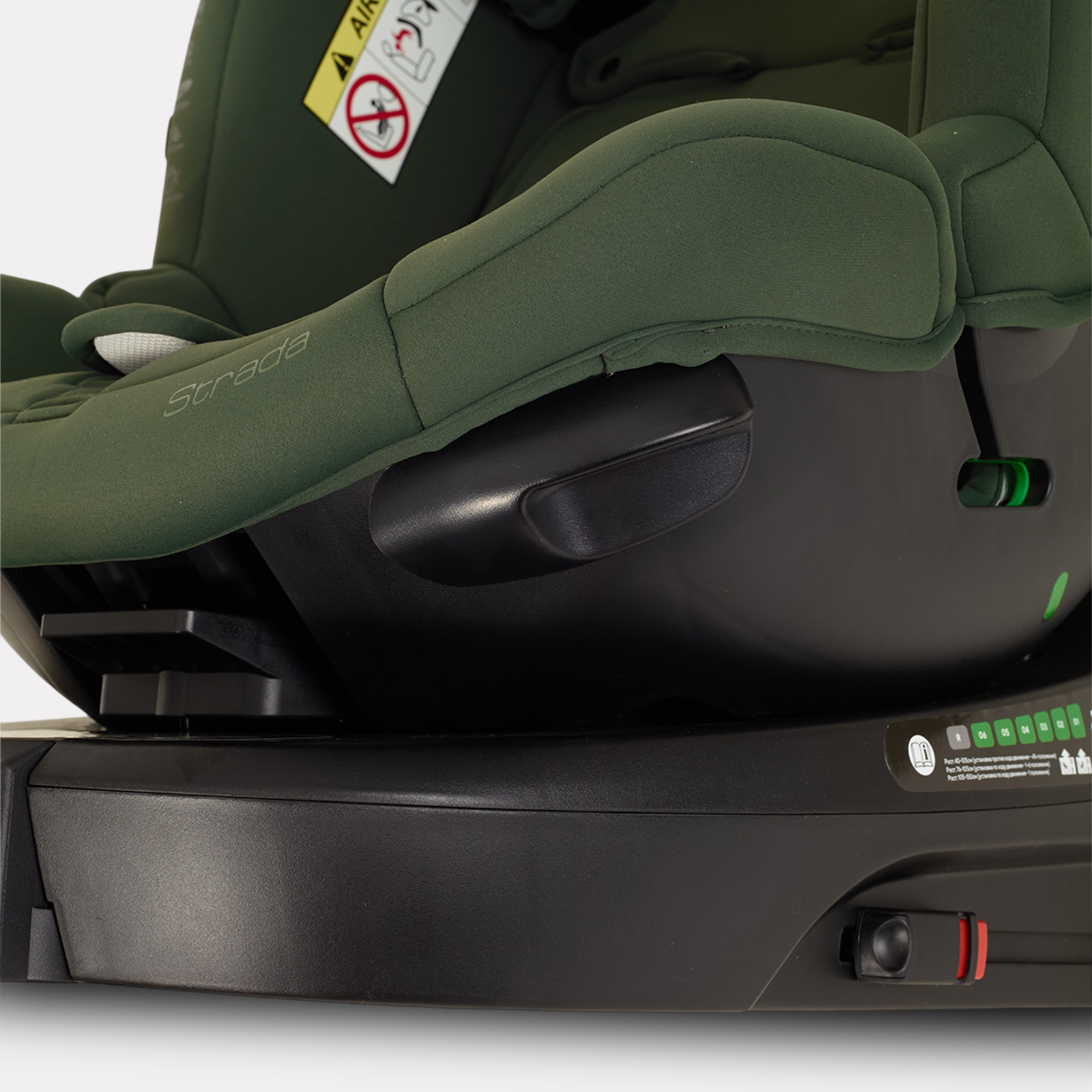 Автокресло Rant Страда Isofix 0+/1/2/3 (0-36 кг) зеленый - фото 19