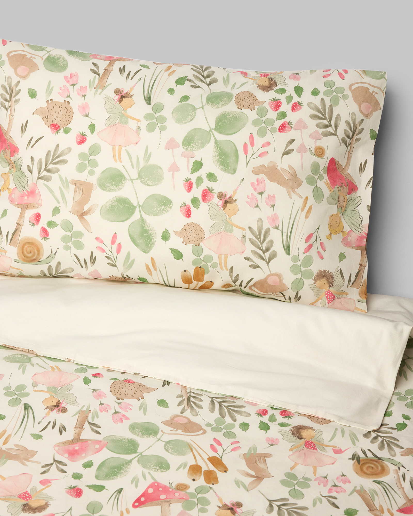 Комплект постельного белья FUTURINO Home Страна фей 2 предмета W24FH-3302-33bd-43 - фото 4