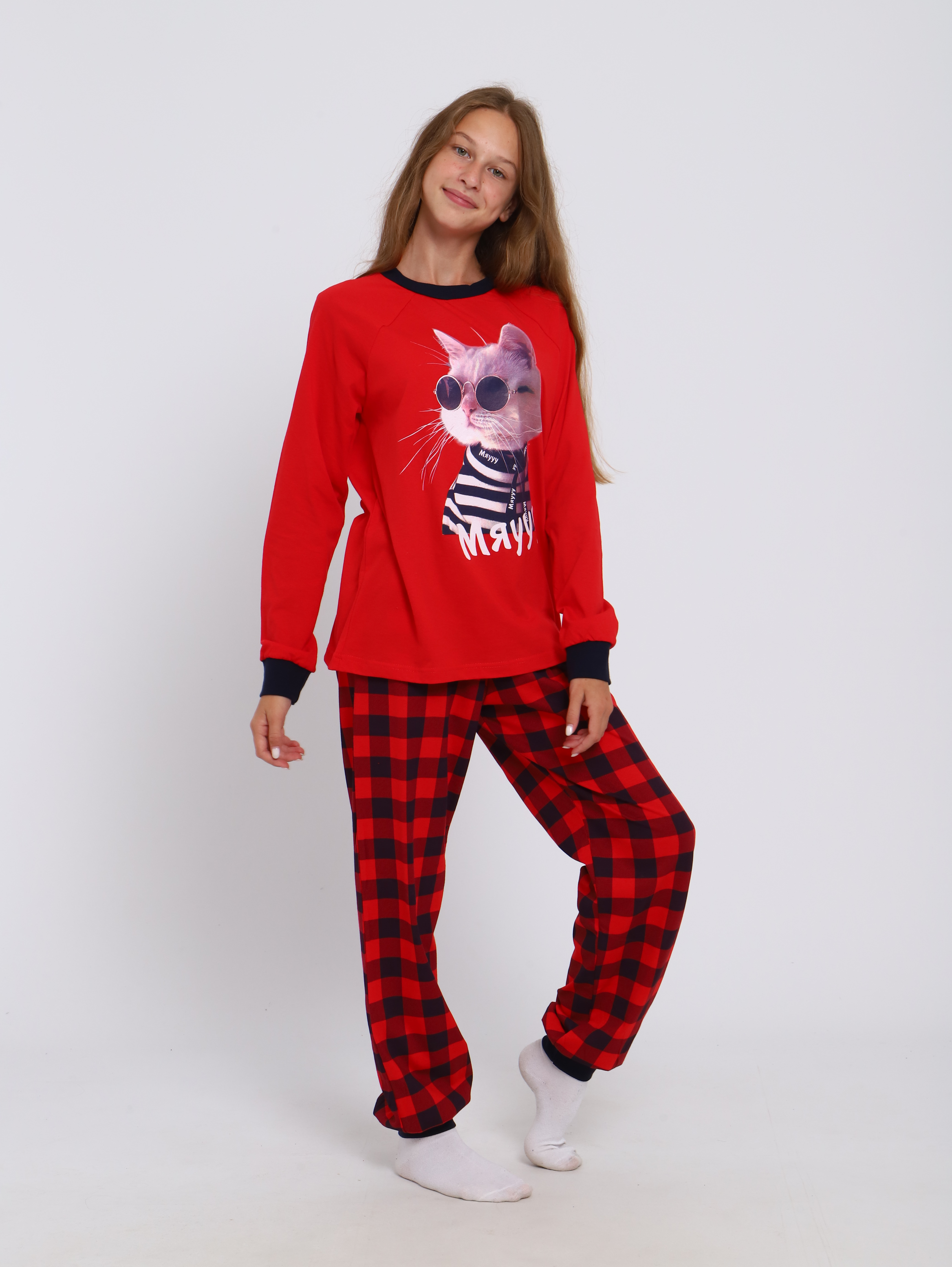Пижама ЛАДОШКИ Пиж Котомания - фото 9