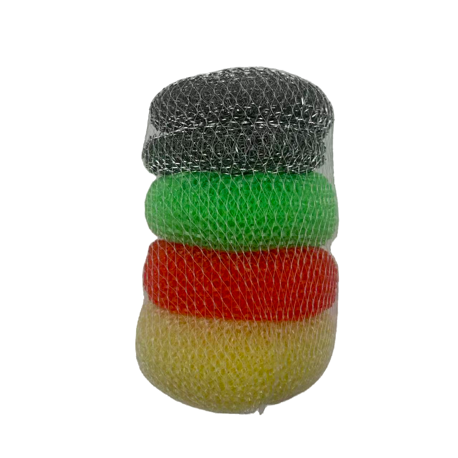 Набор губок для мытья посуды ё 5шт - фото 2