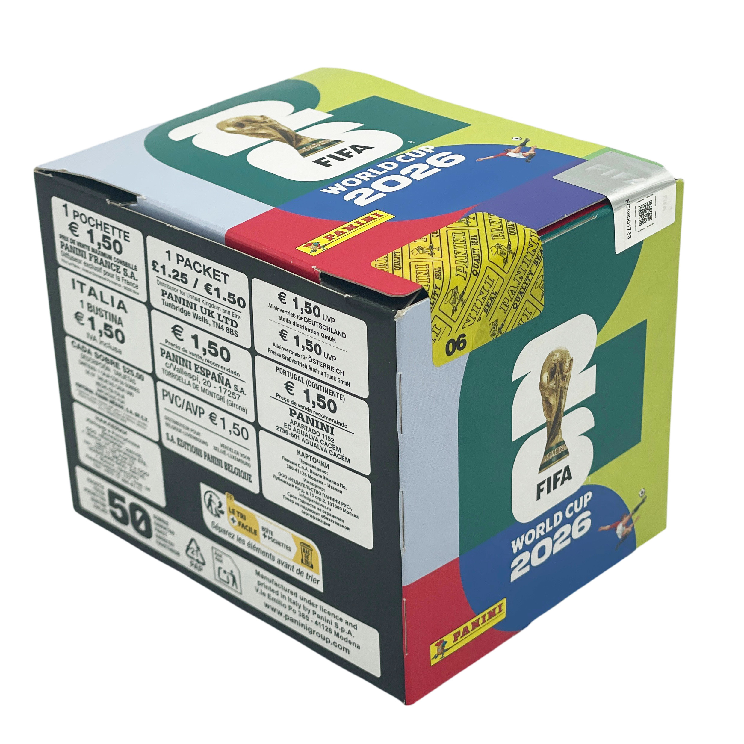 Наклейки Panini WORLD CUP 2026 350 шт. - фото 12