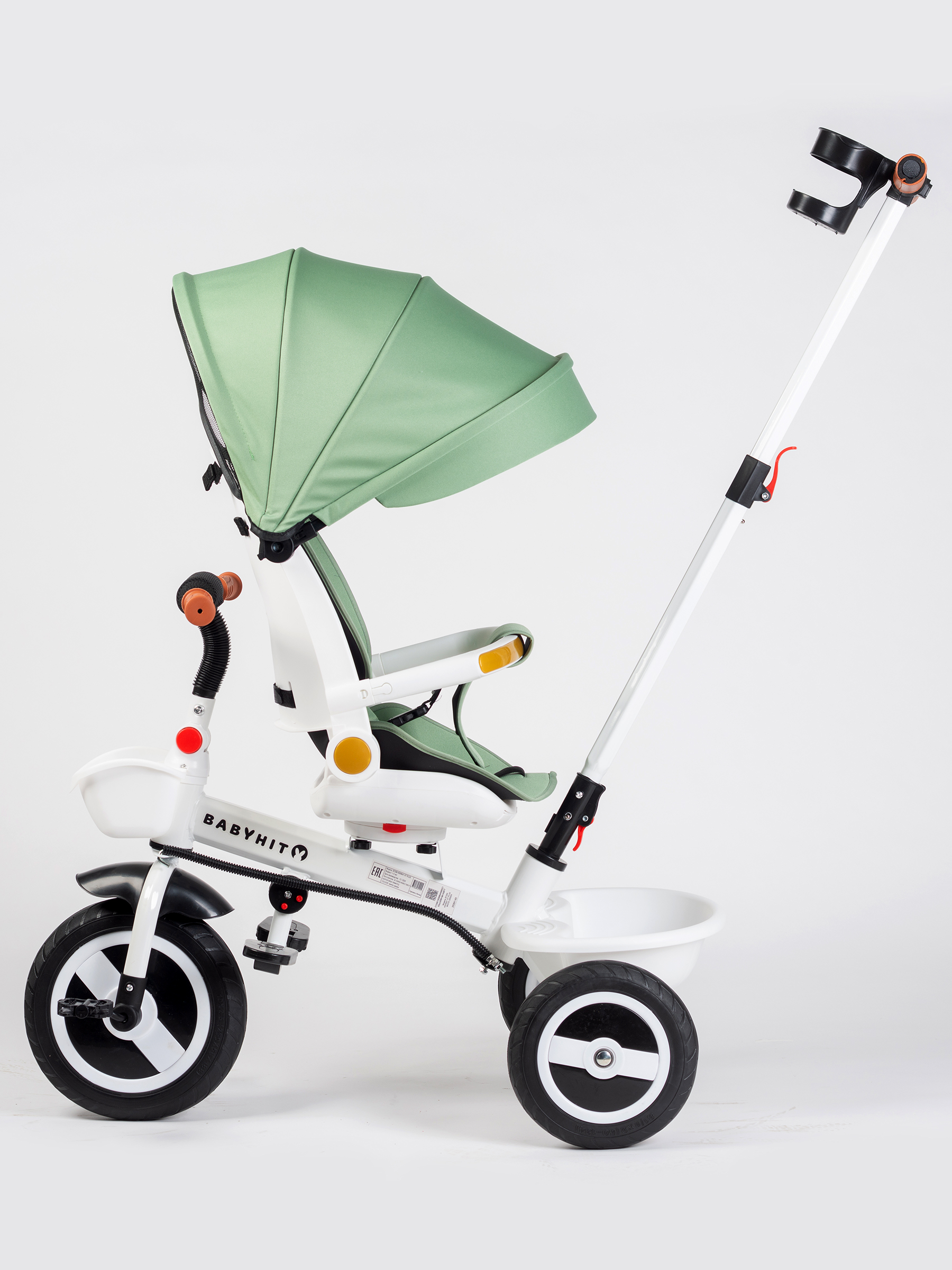 Трехколесный велосипед Babyhit 10 дюймов - фото 3