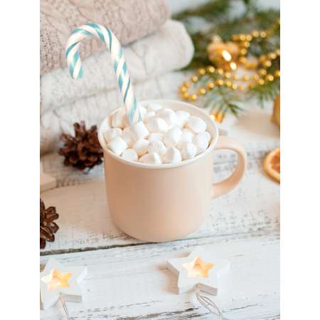 Карамельные тросточки Сладкая сказка новогодний набор Pusheen 8 штук 120 г