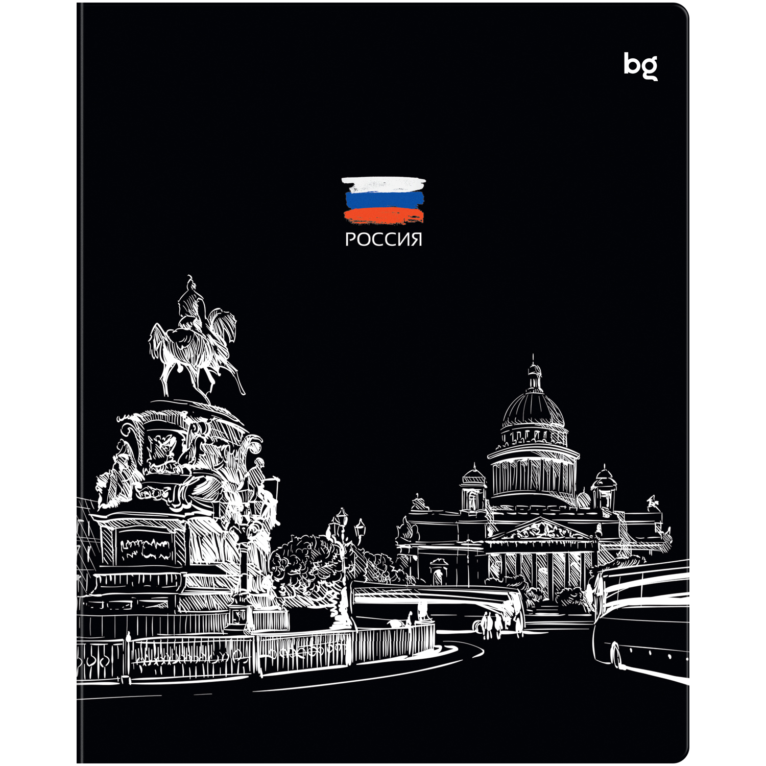 Общая тетрадь BG клетка 60 лист. в ассортименте - фото 3