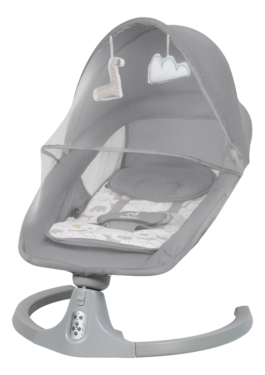 Качели Farfello 88944 серый - фото 15