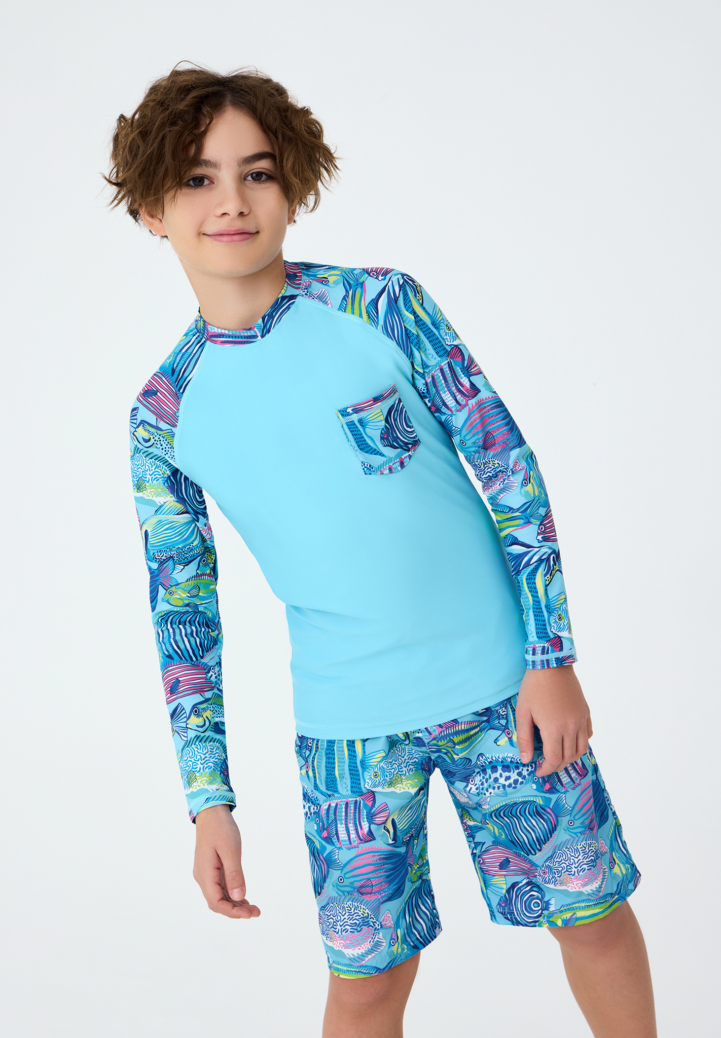 Футболка для плавания Lassie 7200054A-6310 - фото 5