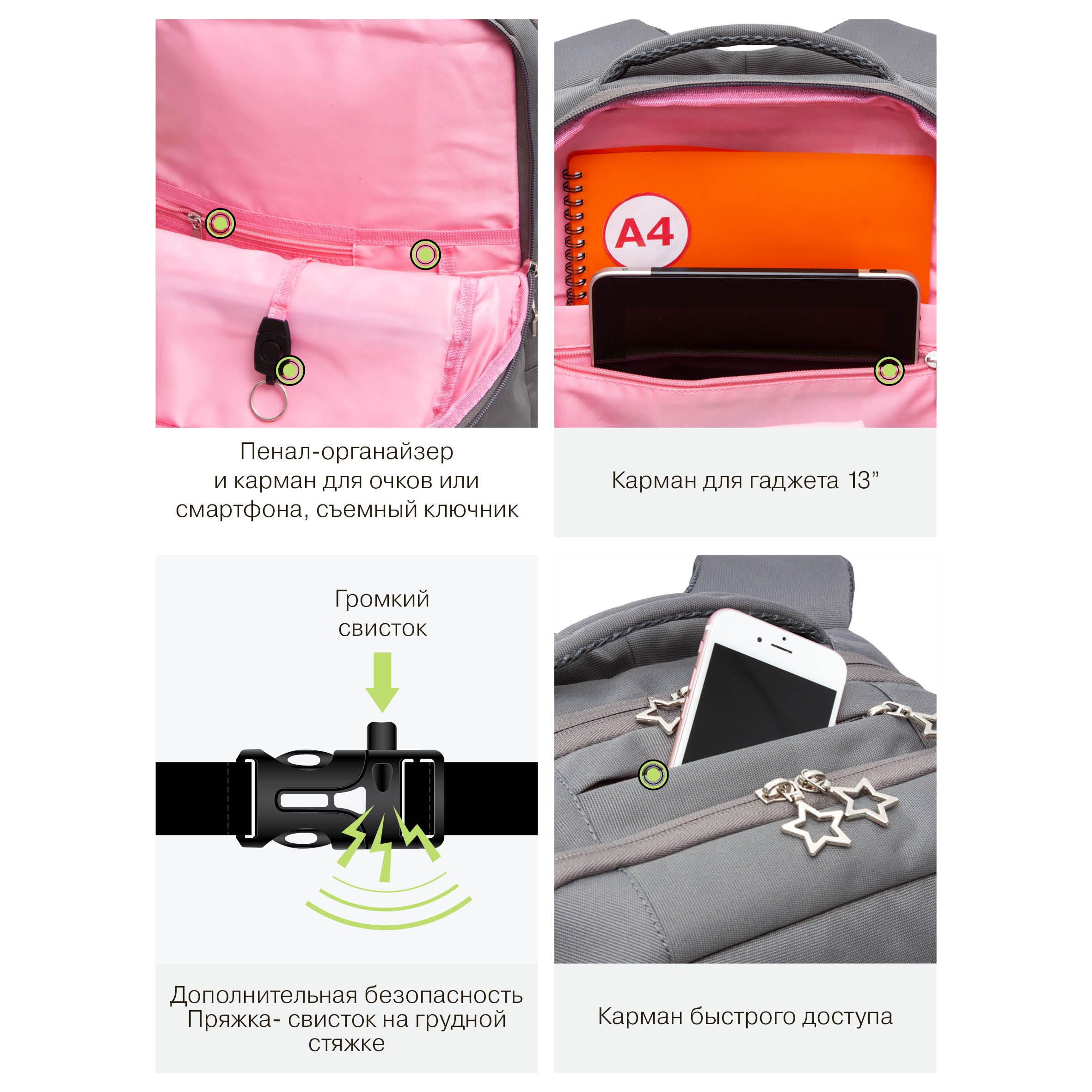 Рюкзак Grizzly - фото 11