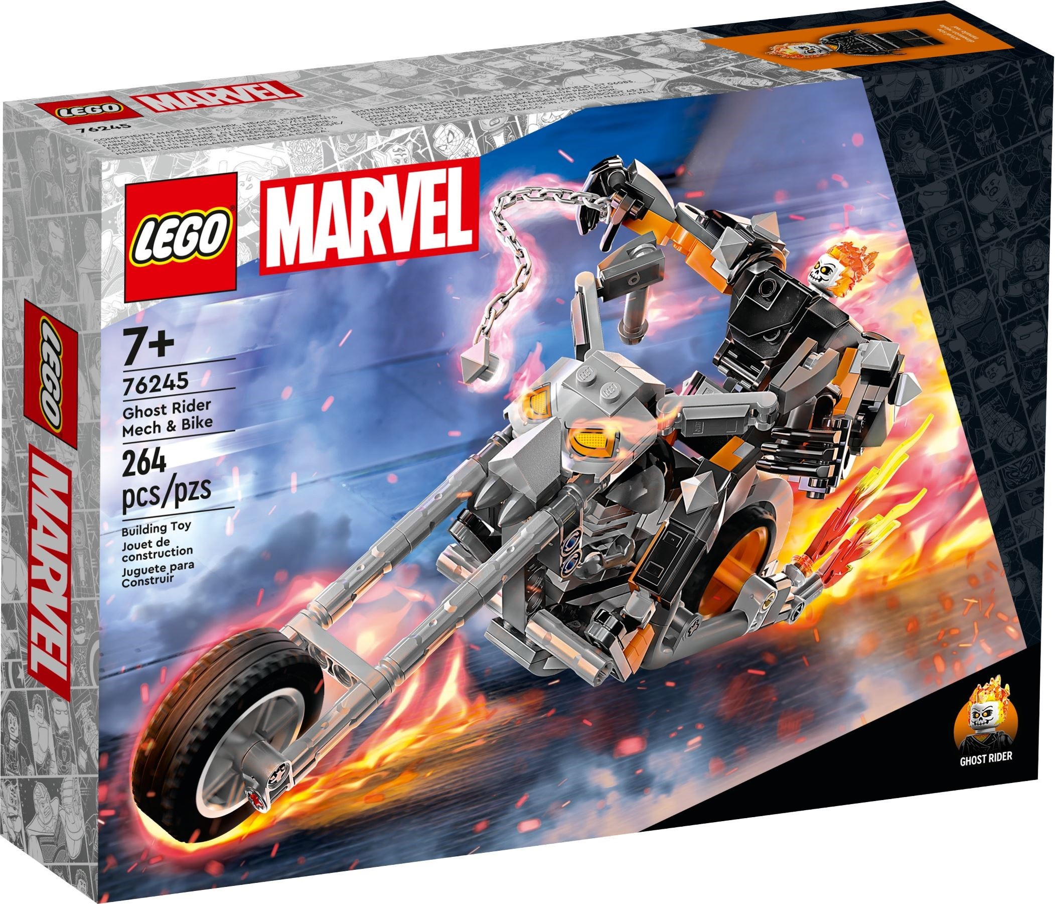 Конструктор LEGO Marvel Super Heroes Призрачный Гонщик 264 дет. - фото 1