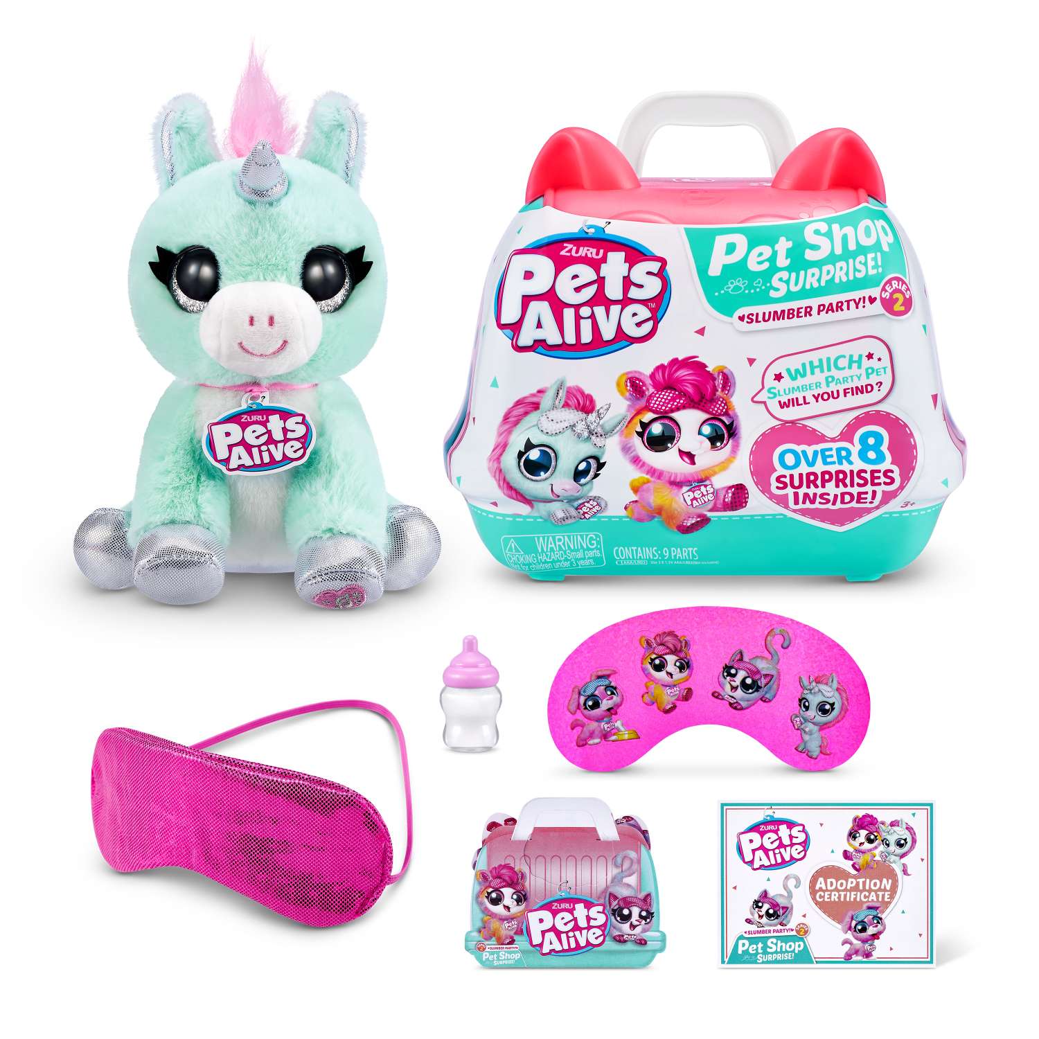 Игрушка мягкая Zuru Pets Alive единорог - фото 8