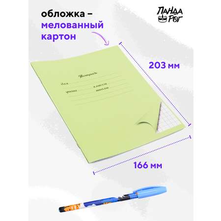 Тетрадь ПАНДАРОГ клетка 10 шт.