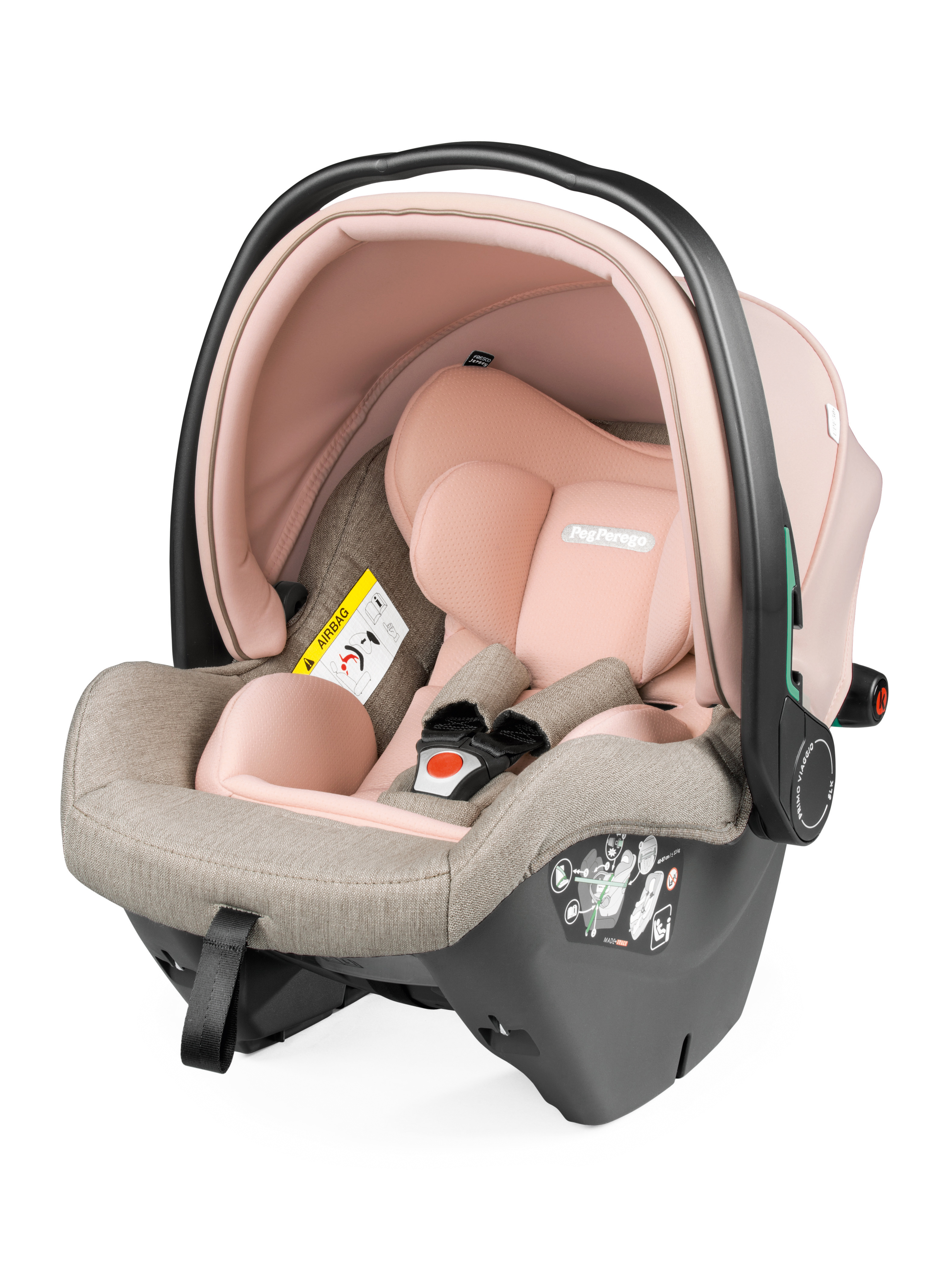 Автокресло Peg-Perego SLK 0 (0 -13 кг) розовый - фото 1