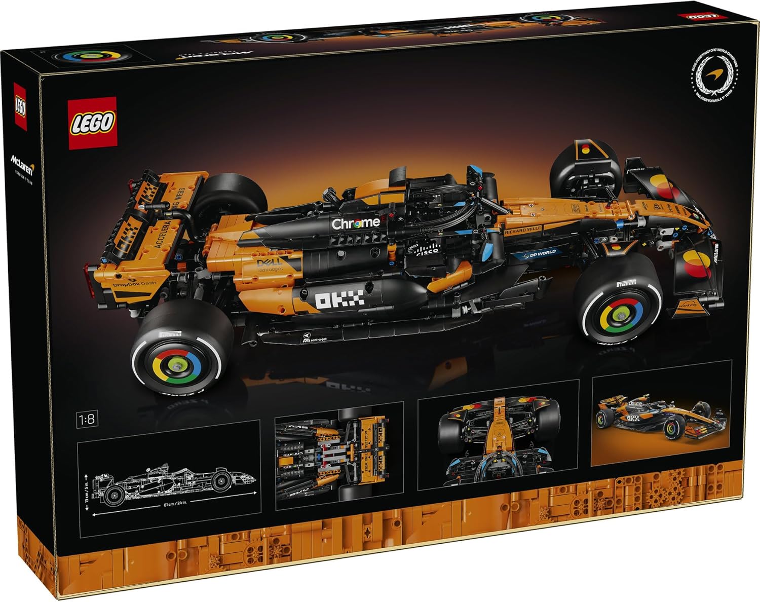 Конструктор LEGO Technic McLaren MCL39 F1 1675 дет. - фото 4