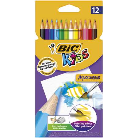 Карандаши акварельные BIC Kids 12 шт.