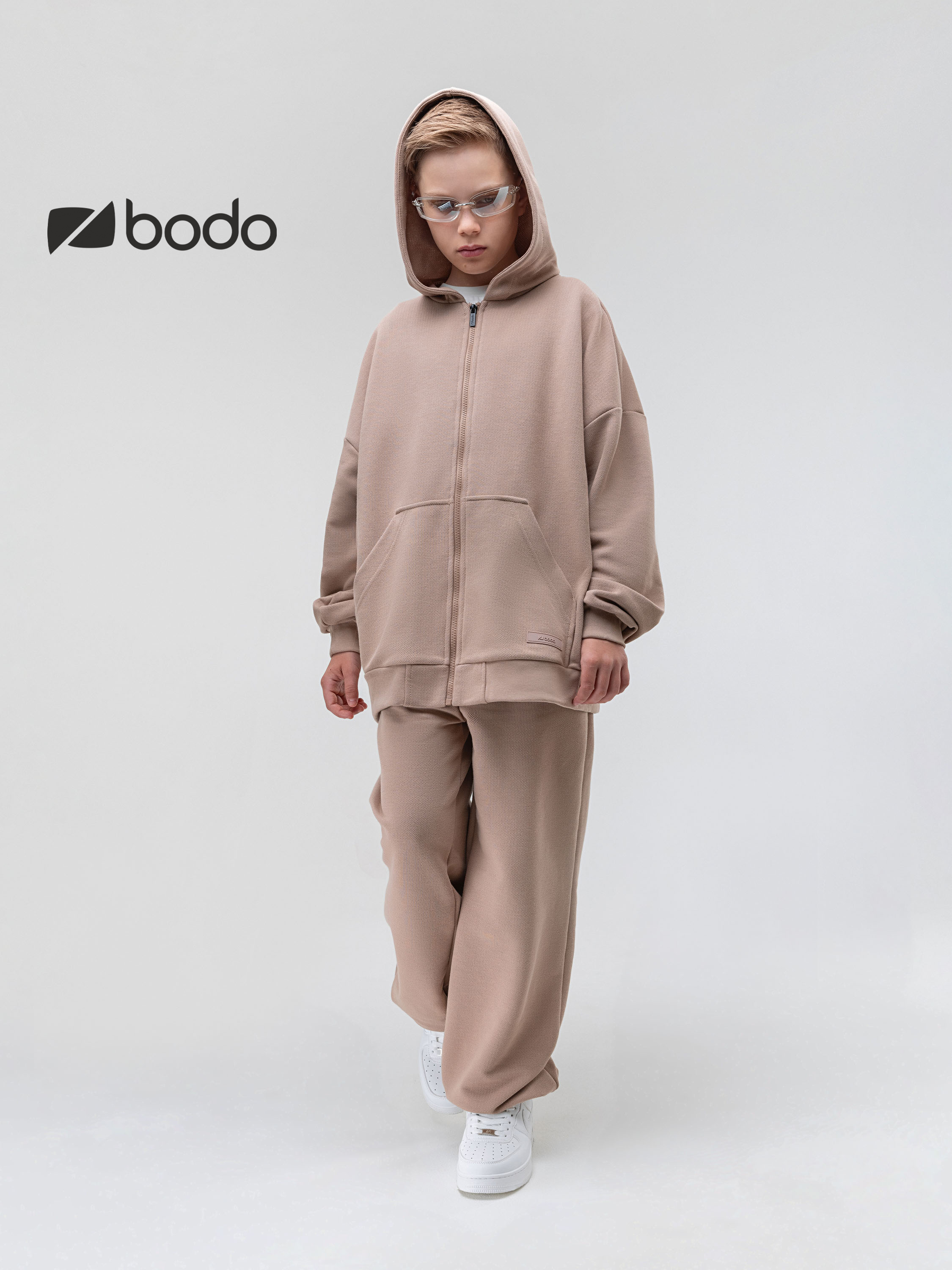 Костюм спортивный Bodo 46-164MU_какао - фото 5