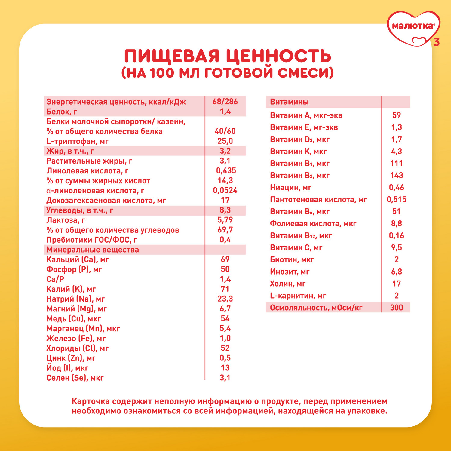 Смесь молочная Малютка 2 сухая 600г с 6 месяцев - фото 14