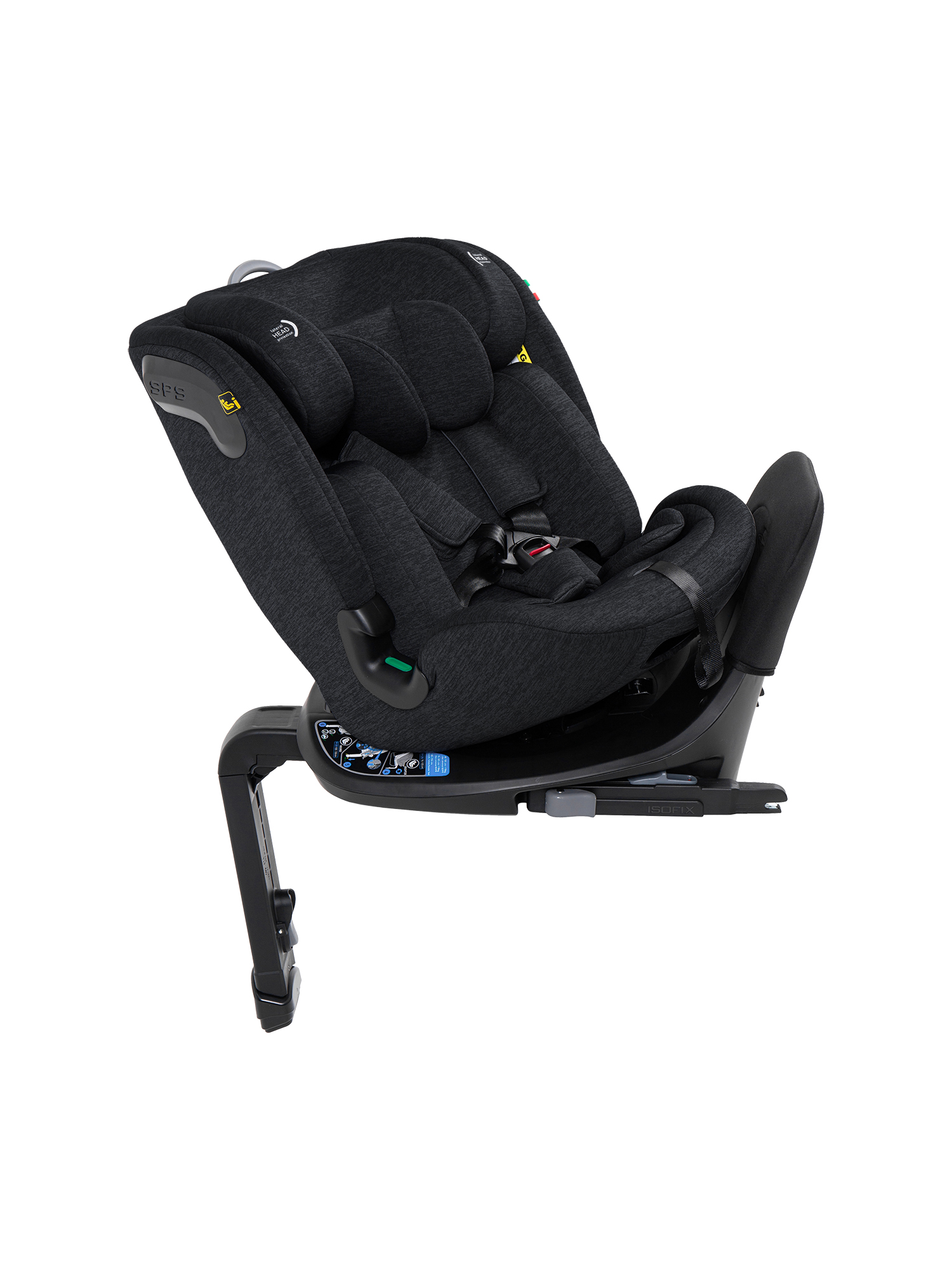 Автокресло Sweet Baby Voyager P12 Pro Black Isofix 0+/1/2/3 (0-36 кг) черный - фото 29